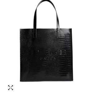 Ted Baker Iron Croc Detail Large Tote